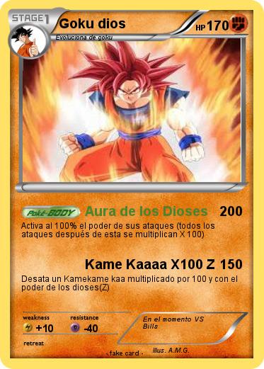 Pokemon Goku dios