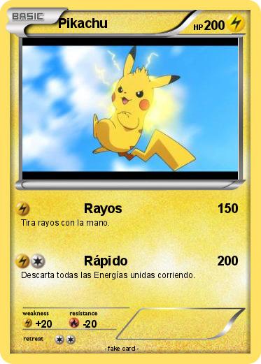 Pokemon Pikachu