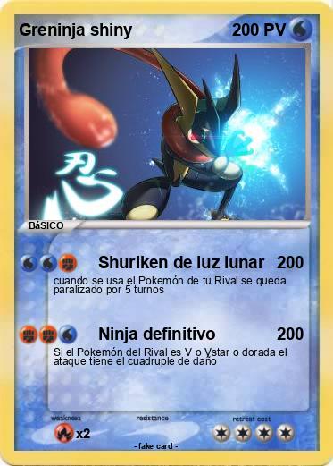 Pokemon Greninja shiny