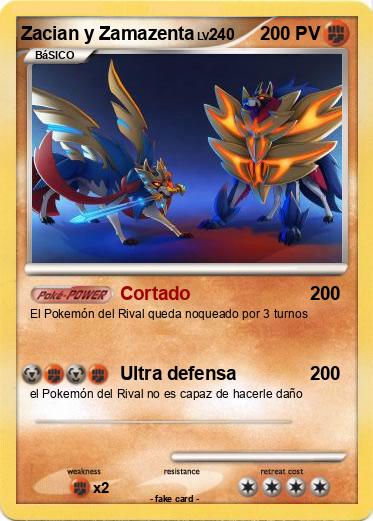 Pokemon Zacian y Zamazenta