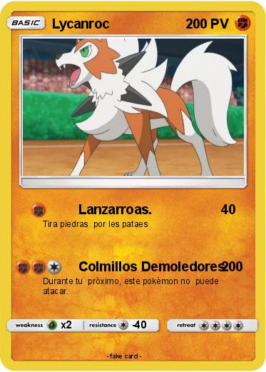 Pokemon Lycanroc