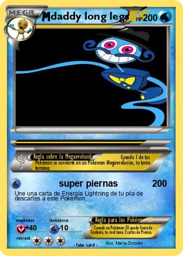 Pokemon daddy long legs