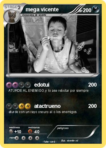 Pokemon mega vicente