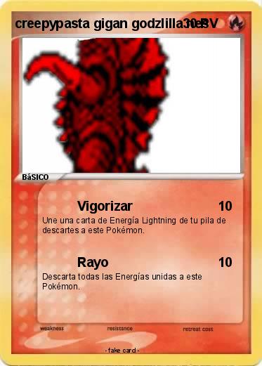 Pokemon creepypasta gigan godzlilla nes