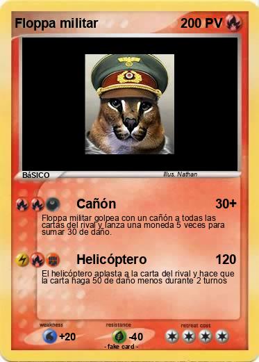 Pokemon Floppa militar