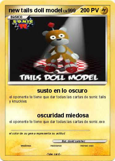 Pokemon new tails doll model