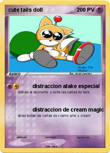 Pokemon cute tails doll