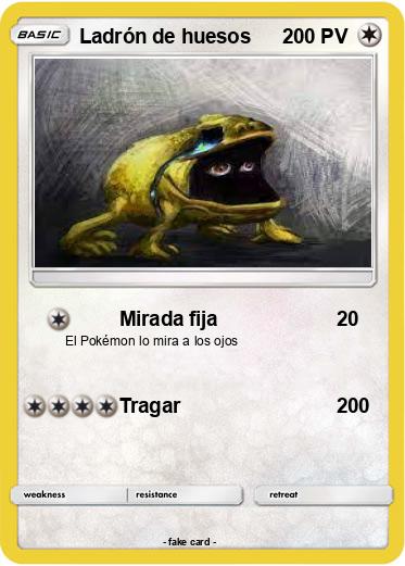 Pokemon Ladrón de huesos