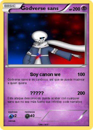 Pokemon Godverse sans