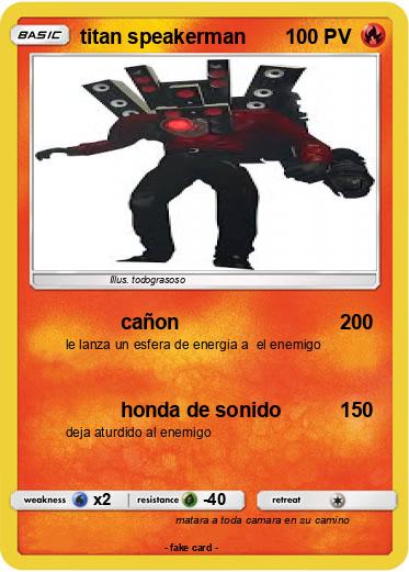 Pokemon titan speakerman