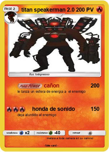 Pokemon titan speakerman 2.0