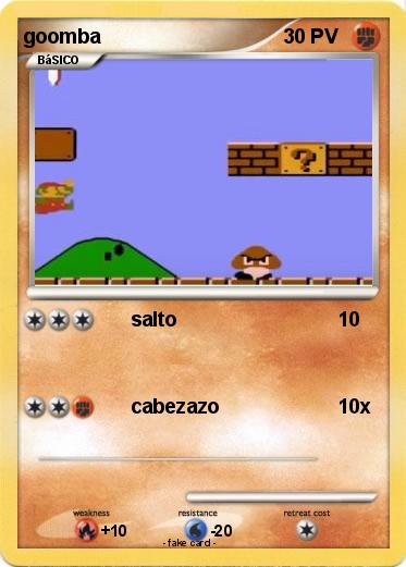 Pokemon goomba