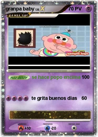 Pokemon granpa baby