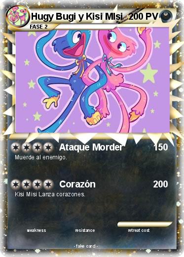 Pokemon Hugy Bugi y Kisi MIsi
