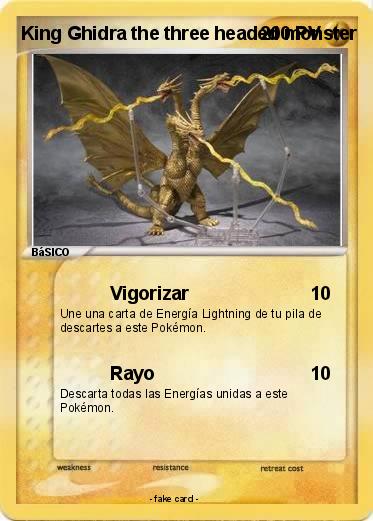 Pokemon King Ghidra the three headed monster