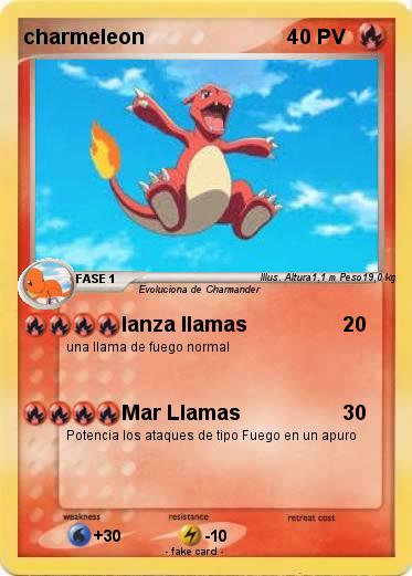 Pokemon charmeleon