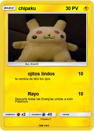 Pokemon chipaku