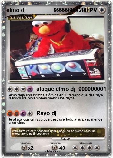 Pokemon elmo dj                  99999999