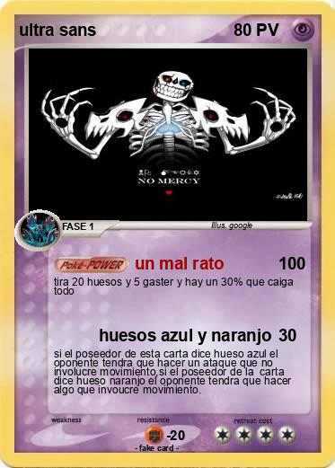 Pokemon ultra sans