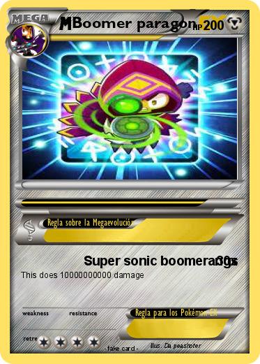 Pokemon Boomer paragon