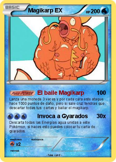 Pokemon Magikarp EX
