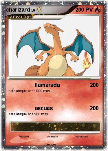 Pokemon charizard