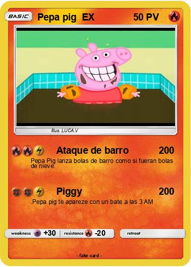Pokemon Pepa pig  EX