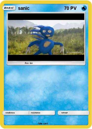 Pokemon sanic