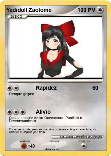 Pokemon Yadidoll Zaotome