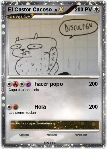 Pokemon El Castor Cacoso