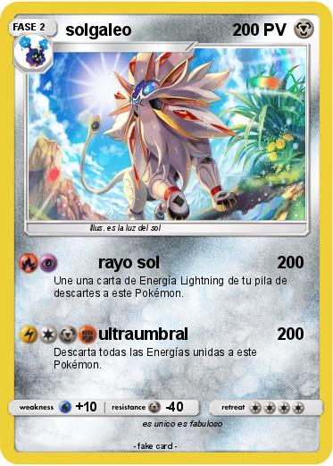 Pokemon solgaleo