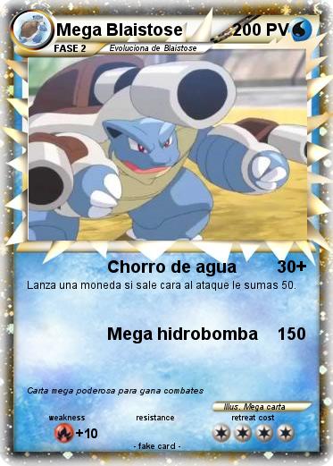 Pokemon Mega Blaistose