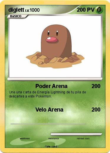 Pokemon diglett