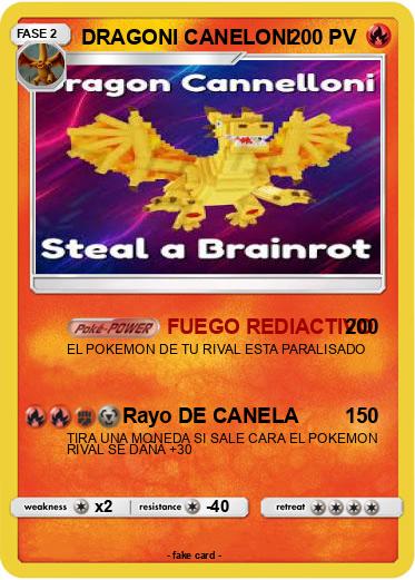 Pokemon DRAGONI CANELONI