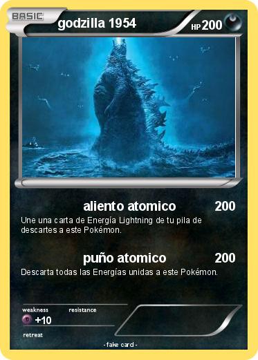 Pokemon godzilla 1954