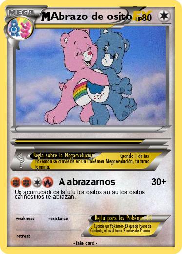 Pokemon Abrazo de osito