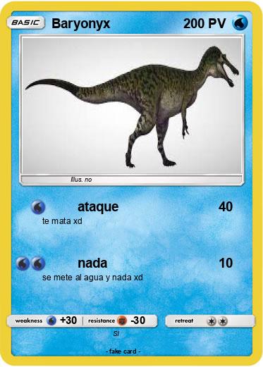 Pokemon Baryonyx