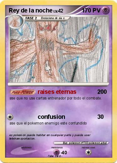 Pokemon Rey de la noche