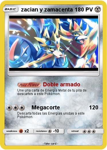 Pokemon zacian y zamacenta
