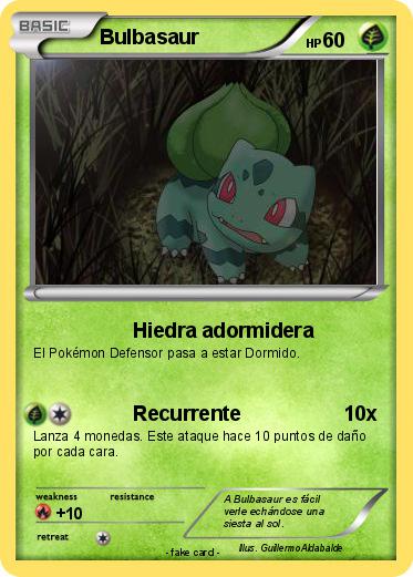Pokemon Bulbasaur