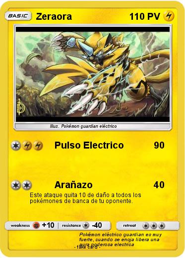 Pokemon Zeraora