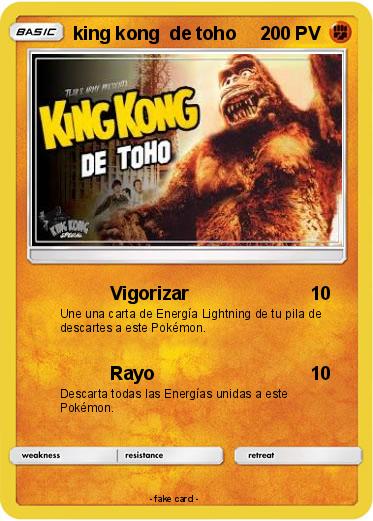 Pokemon king kong  de toho