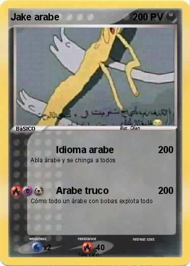 Pokemon Jake arabe