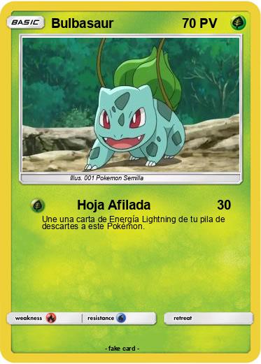 Pokemon Bulbasaur