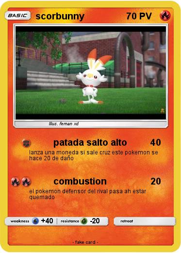 Pokemon scorbunny