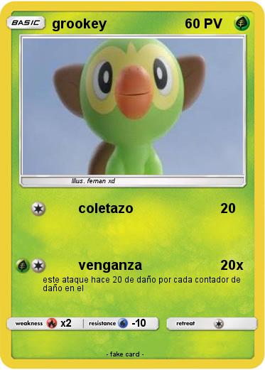 Pokemon grookey