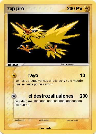 Pokemon zap pro