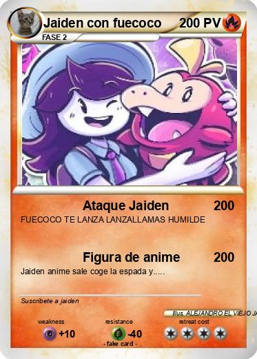 Pokemon Jaiden con fuecoco