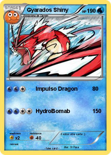 Pokemon Gyarados Shiny