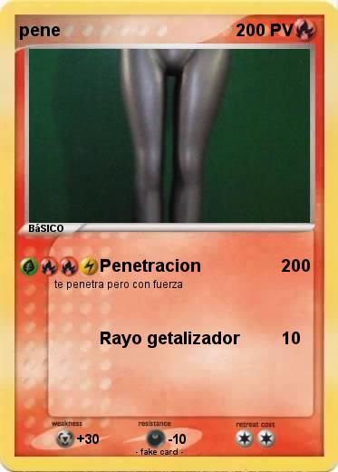 Pokemon pene